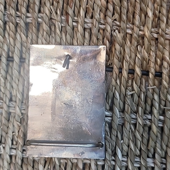 Vintage Mother of Pearl Belt Buckle - Picture 2 of 2